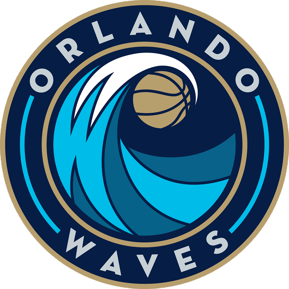 Orlando Waves 2016-Pres Primary Logo iron on heat transfer